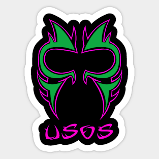 The Usos Mask Sticker